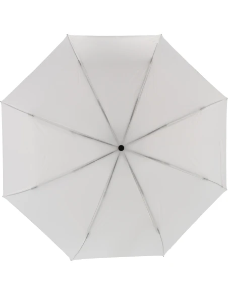Parasol manualny rPET Ø98 cm NORTHAMPTON – biały