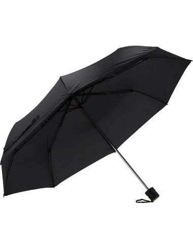Parasol manualny rPET Ø98 cm NORTHAMPTON – czarny