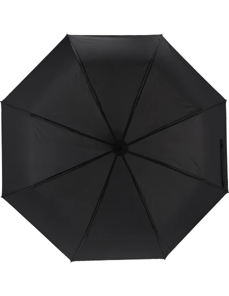 Parasol manualny rPET Ø98 cm NORTHAMPTON – czarny