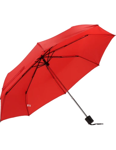 Parasol manualny rPET Ø98 cm NORTHAMPTON – czerwony