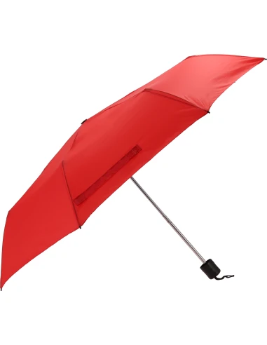 Parasol manualny rPET Ø98 cm NORTHAMPTON – czerwony