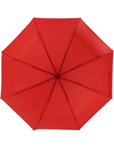 Parasol manualny rPET Ø98 cm NORTHAMPTON – czerwony