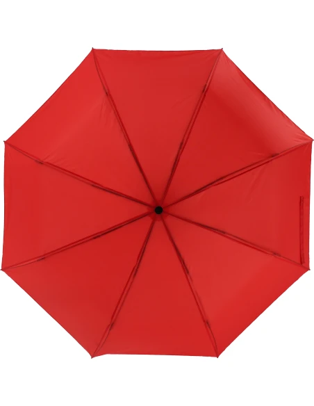 Parasol manualny rPET Ø98 cm NORTHAMPTON – czerwony