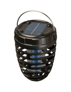 Lampa owadobójcza solarna WIGAN – czarny