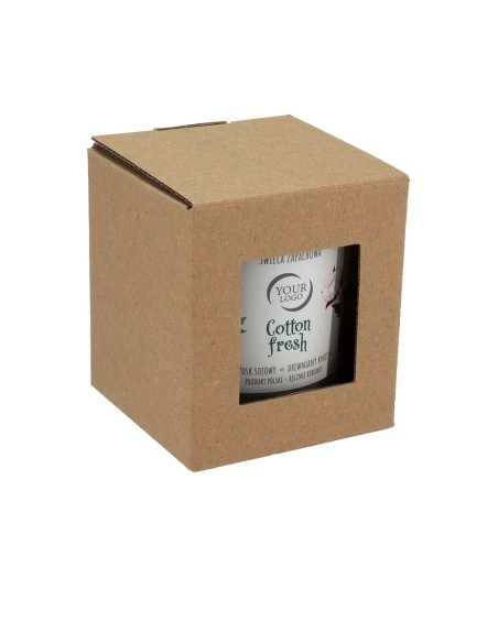 Świeca sojowa 190g Cotton Fresh – przeźroczysty