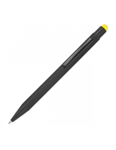 Długopis metalowy touch pen soft touch OHARA – żółty