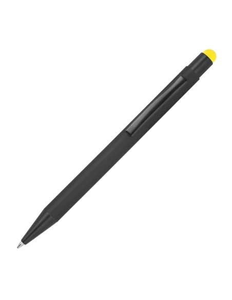 Długopis metalowy touch pen soft touch OHARA – żółty