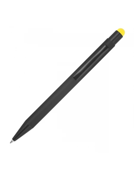 Długopis metalowy touch pen soft touch OHARA – żółty