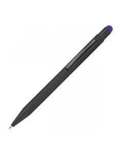 Długopis metalowy touch pen soft touch OHARA – fioletowy
