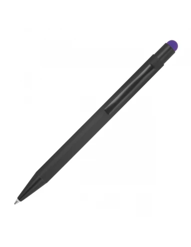 Długopis metalowy touch pen soft touch OHARA – fioletowy