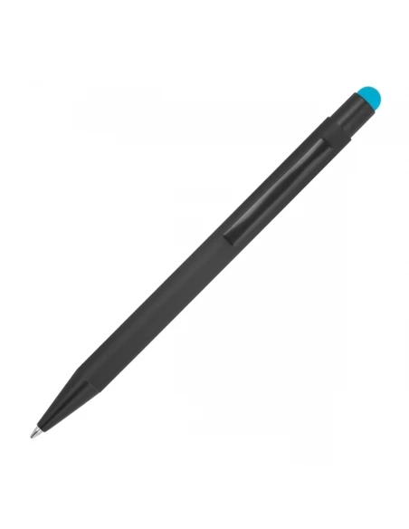 Długopis metalowy touch pen soft touch OHARA – turkusowy