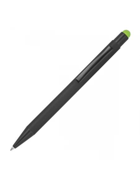 Długopis metalowy touch pen soft touch OHARA – jasnozielony