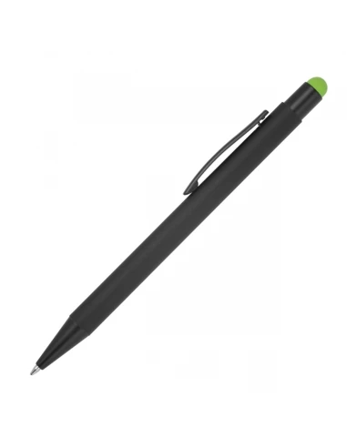 Długopis metalowy touch pen soft touch OHARA – jasnozielony