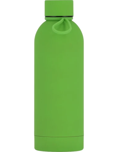 Butelka stalowa soft touch OSTRAVA 750 ml – jasnozielony