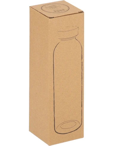 Butelka szklana ANTALYA 600 ml – przeźroczysty