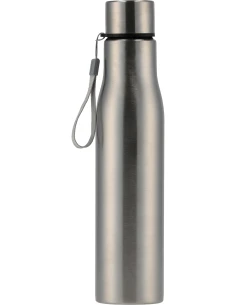 Butelka stalowa z recyklingu DALLAS 900 ml – szary