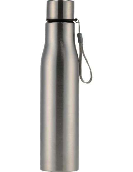 Butelka stalowa z recyklingu DALLAS 900 ml – szary