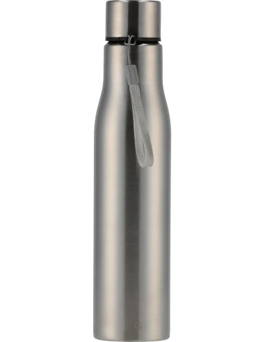 Butelka stalowa z recyklingu DALLAS 900 ml – szary