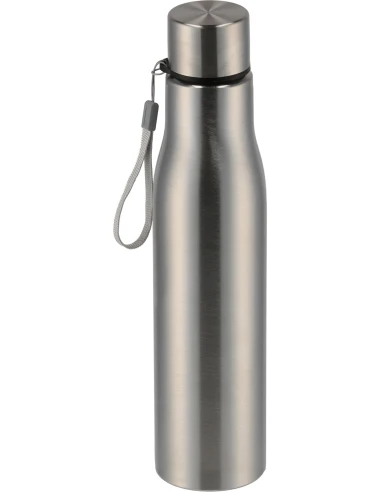 Butelka stalowa z recyklingu DALLAS 900 ml – szary