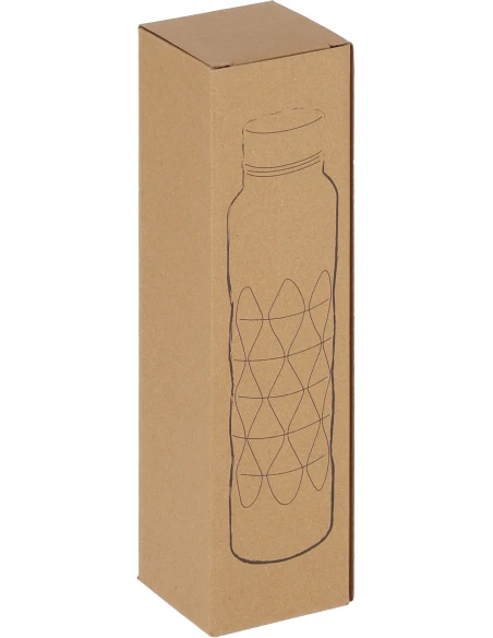 Butelka stalowa z recyklingu DENIZIL 1000 ml – szary