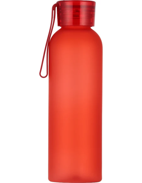 Butelka PET soft touch READING 550 ml – czerwony