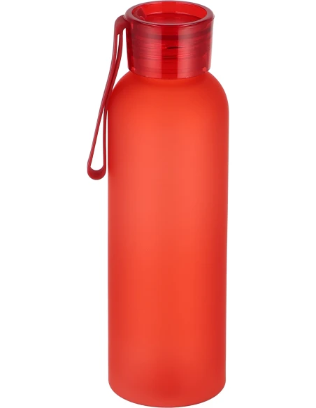 Butelka PET soft touch READING 550 ml – czerwony