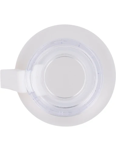Butelka PET soft touch READING 550 ml – przeźroczysty