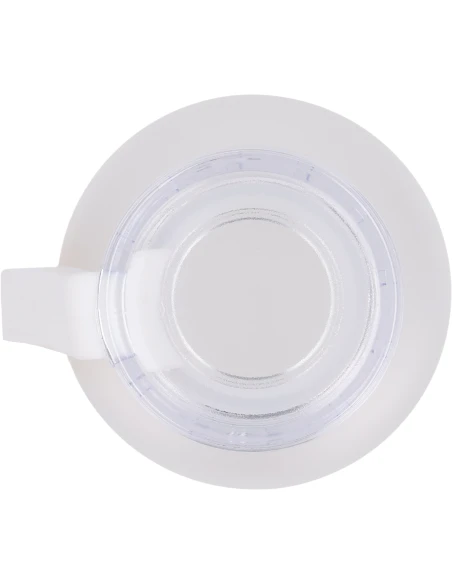 Butelka PET soft touch READING 550 ml – przeźroczysty
