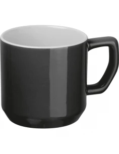 Kubek ceramiczny KYIV 330 ml – czarny