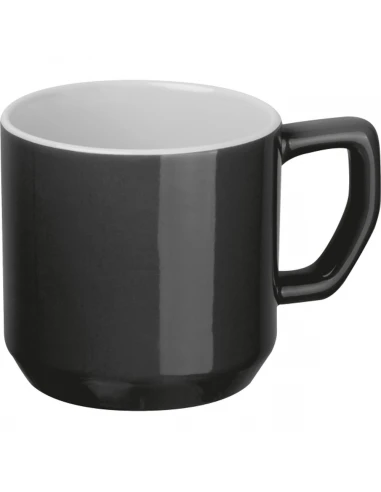Kubek ceramiczny KYIV 330 ml – czarny