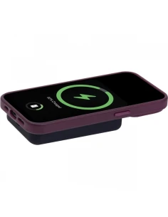 Power bank bezprzewodowy 5000 mAh CAIRO – beżowy 2