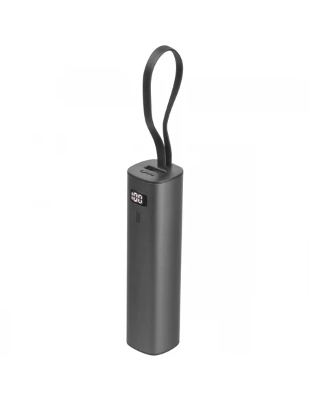 Power bank 5000 mAh DONCASTER – ciemnoszary