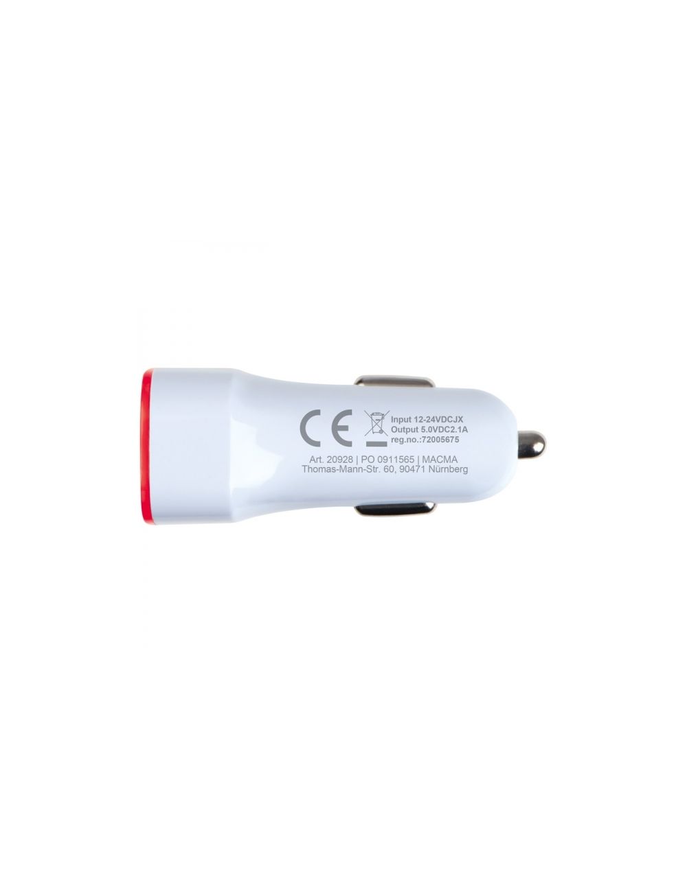 Ładowarka samochodowa USB FRUIT