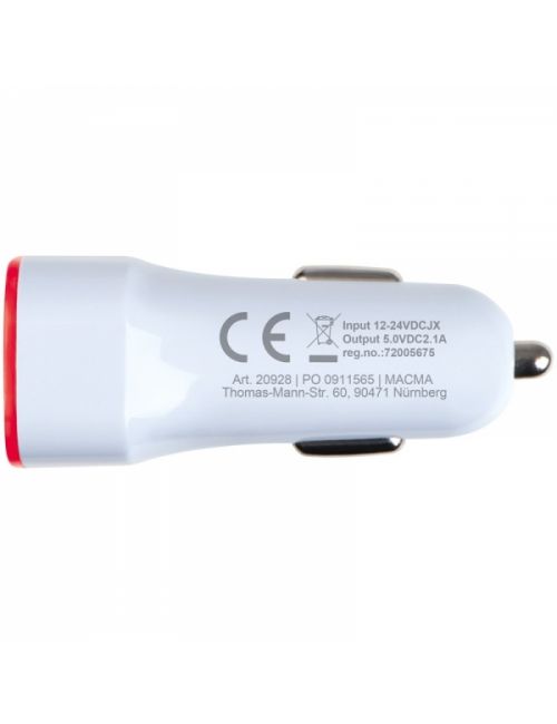 Ładowarka samochodowa USB FRUIT