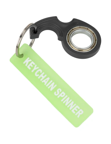 Brelok do kluczy Spinner – czarny