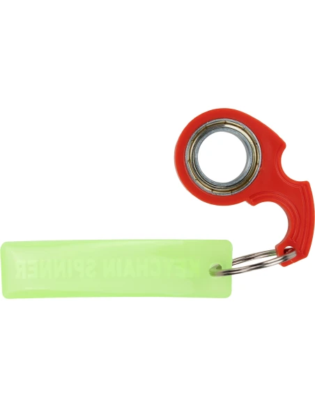 Brelok do kluczy Spinner – czerwony