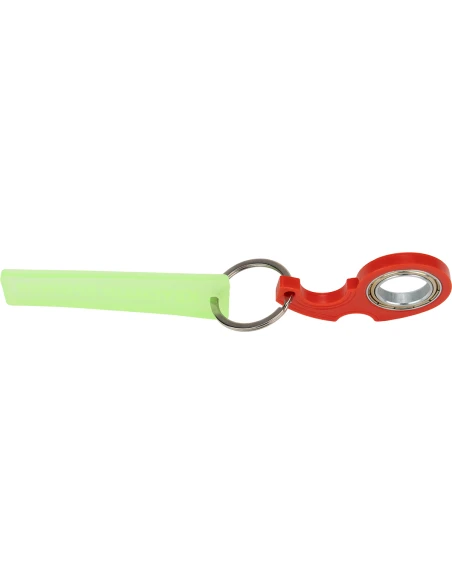 Brelok do kluczy Spinner – czerwony
