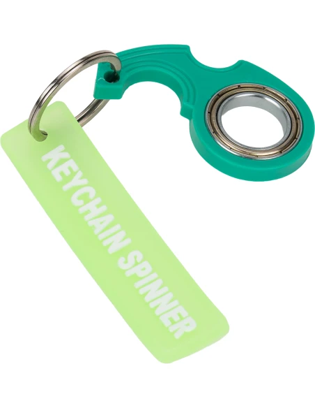 Brelok do kluczy Spinner – zielony