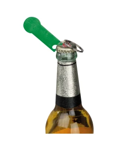 Brelok metalowy otwieracz do butelek STICKIT – zielony 2
