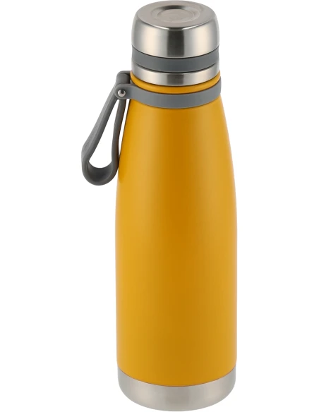 Butelka termiczna stalowa Pierre Cardin 650 ml – żółty