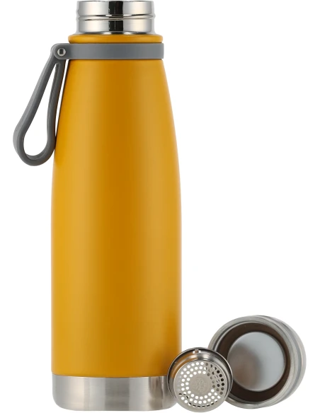 Butelka termiczna stalowa Pierre Cardin 650 ml – żółty