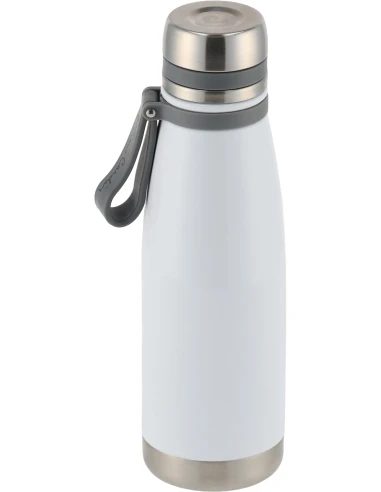 Butelka termiczna stalowa Pierre Cardin 650 ml – biały