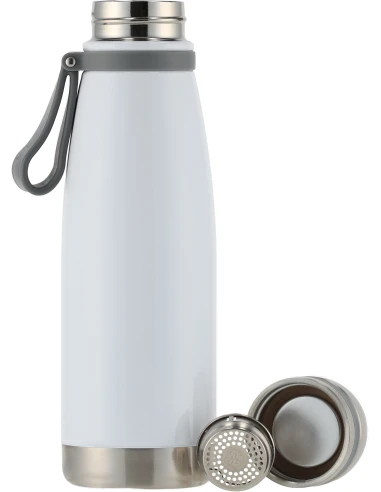 Butelka termiczna stalowa Pierre Cardin 650 ml – biały