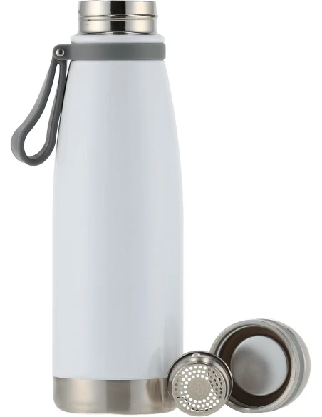 Butelka termiczna stalowa Pierre Cardin 650 ml – biały