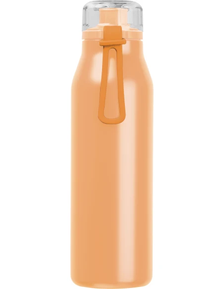 Butelka termiczna stalowa z recyklingu GRAND HAVEN MoLu 640 ml – pomarańczowy
