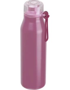 Butelka termiczna stalowa z recyklingu GRAND HAVEN MoLu 640 ml – różowy 2
