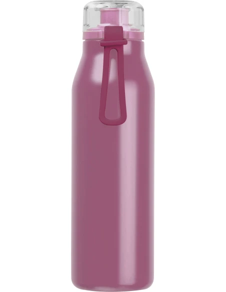 Butelka termiczna stalowa z recyklingu GRAND HAVEN MoLu 640 ml – różowy