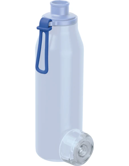 Butelka termiczna stalowa z recyklingu GRAND HAVEN MoLu 640 ml – jasnoniebieski