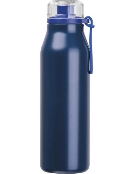 Butelka termiczna stalowa z recyklingu GRAND HAVEN MoLu 640 ml – granatowy