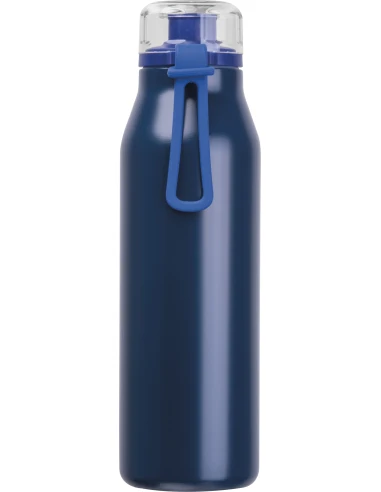 Butelka termiczna stalowa z recyklingu GRAND HAVEN MoLu 640 ml – granatowy